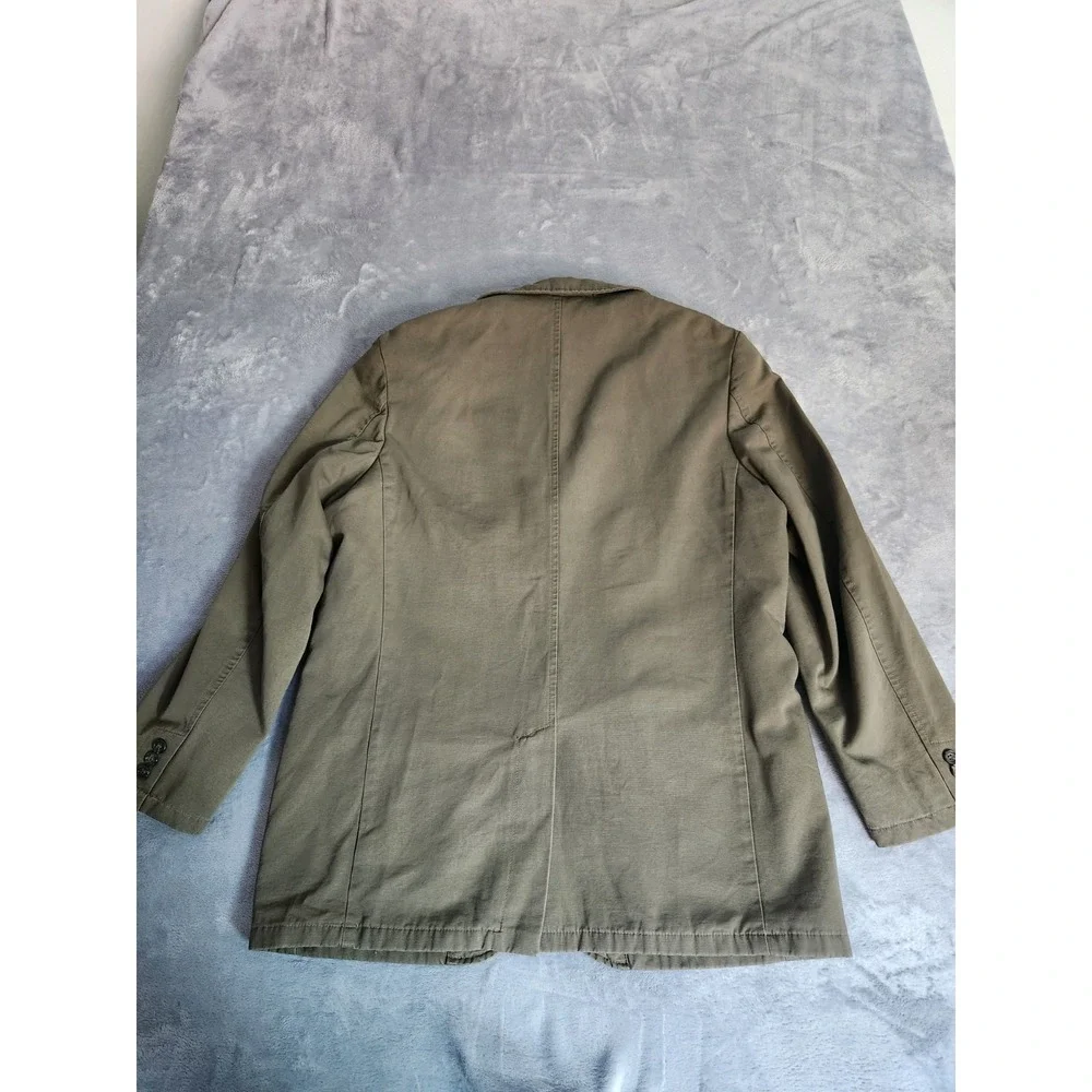 Boden Mens 100% Cotton Blazer Button Size 42R Jacket Smart Casual Brown Canvas